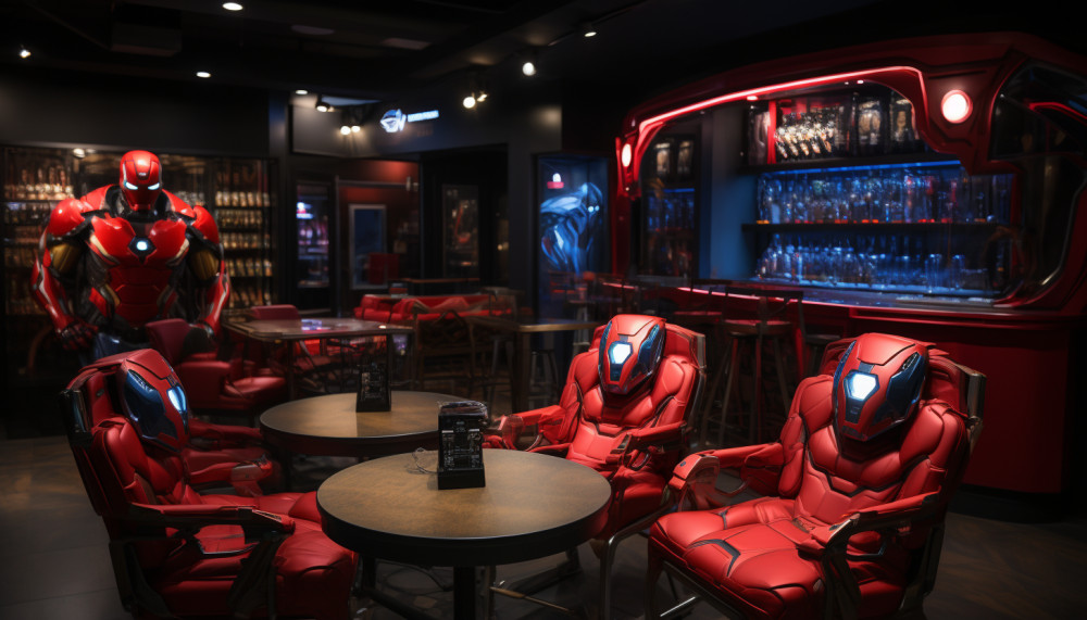 Quelques objets phares de Avengers Shop